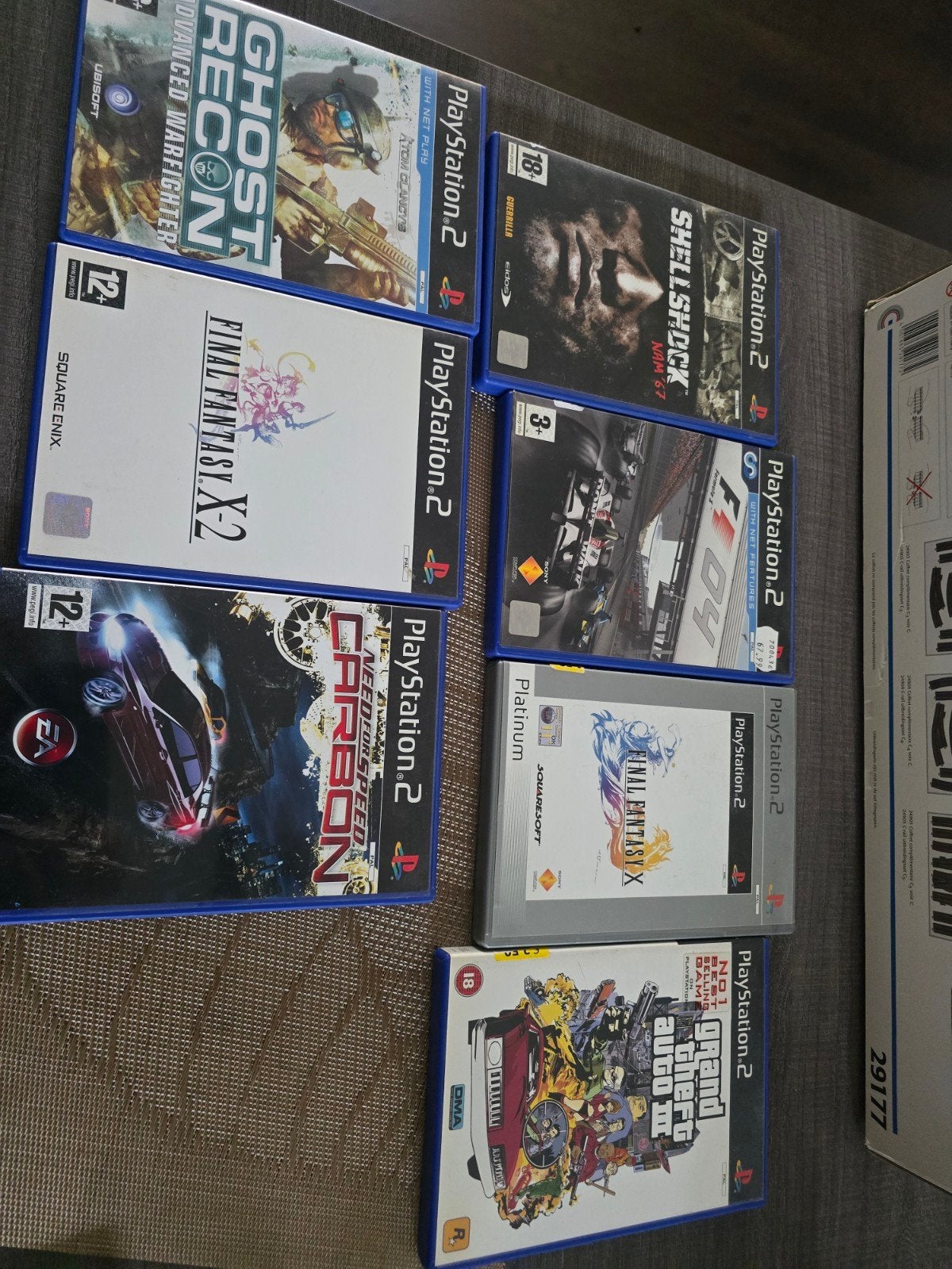 PS2 Games Bundel: Final Fantasy, GTA, Need for Speed & Meer, Spelcomputers en Games, Gebruikt, Vanaf 18 jaar, Overige genres, 1 speler