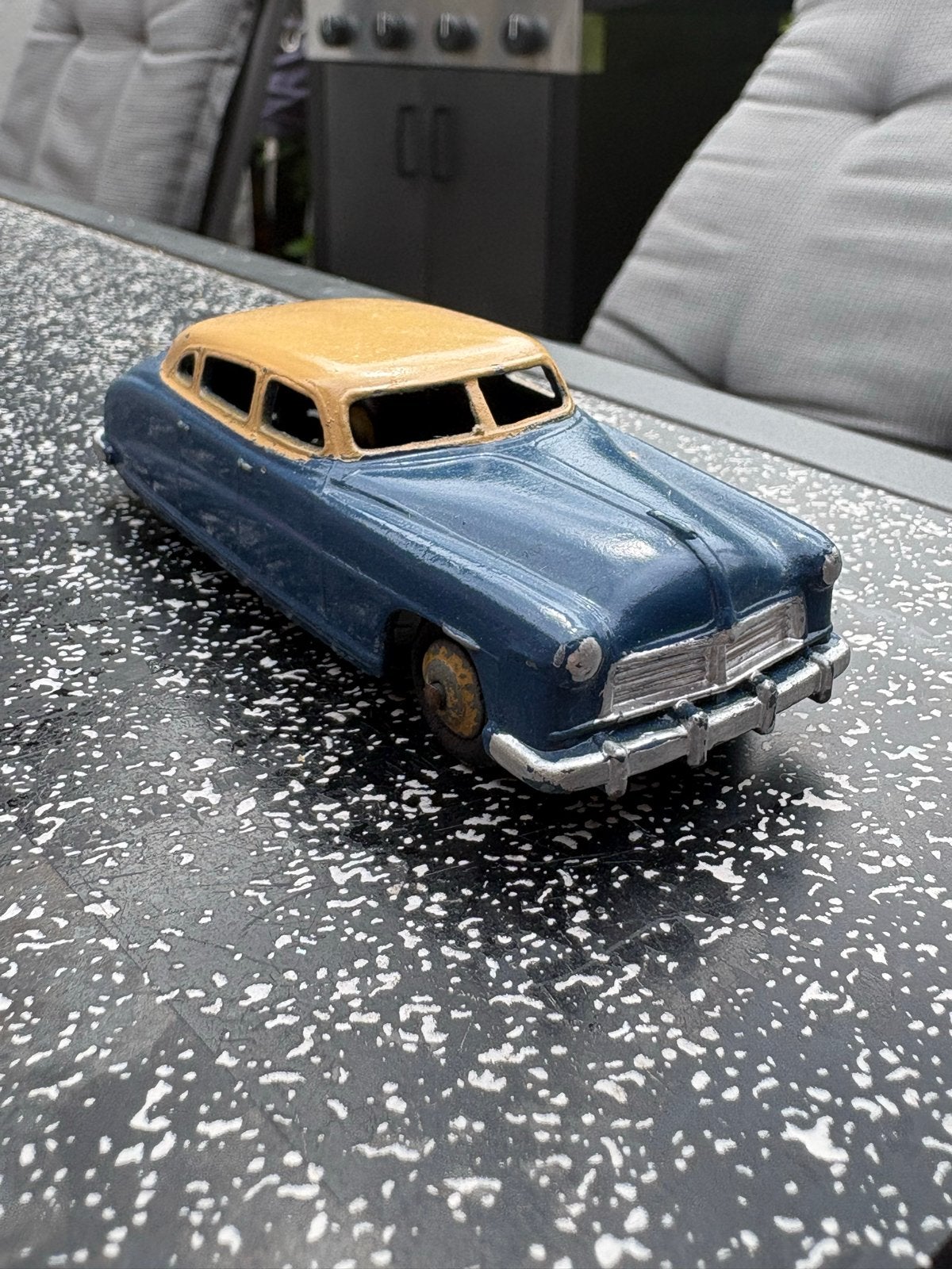 Vintage Dinky Toys Hudson Sedan - Made in England, Ophalen of Verzenden, Gebruikt
