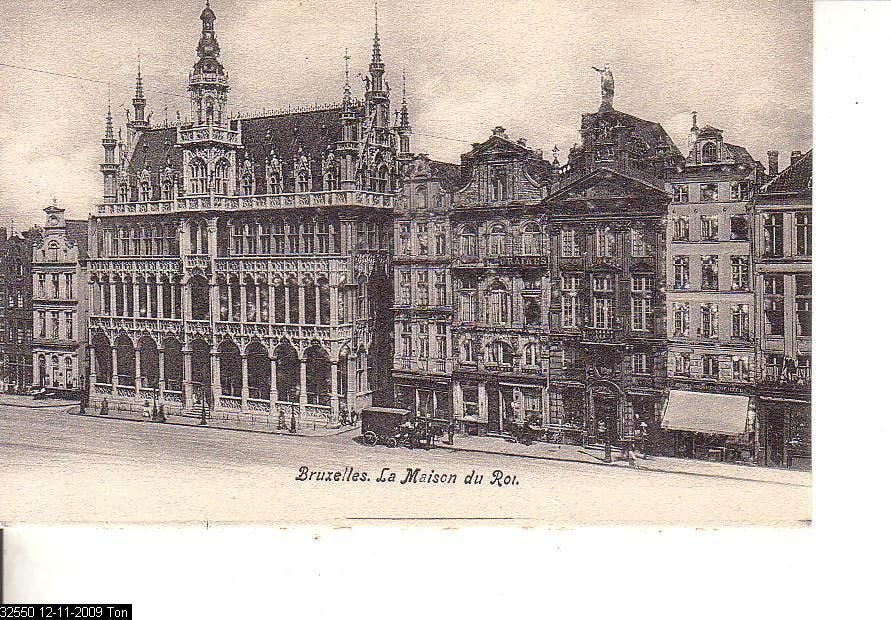 Ansichtkaart 	Brussel	Broodhuis, Verzenden, Voor 1920, Ongelopen, Brussel (Gewest)