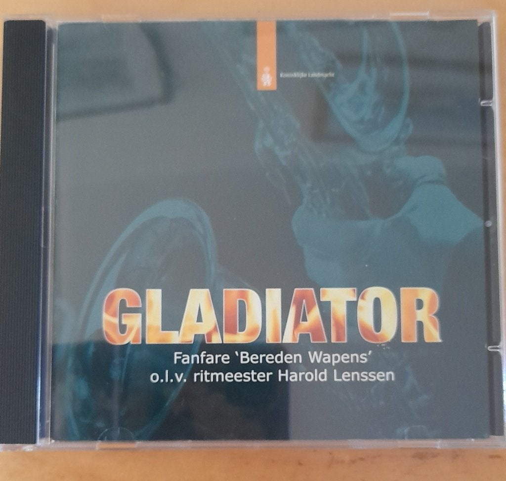 CD Fanfare 'Bereden Wapens" Gladiator, Ophalen of Verzenden, Landmacht, Nederland, Overige typen