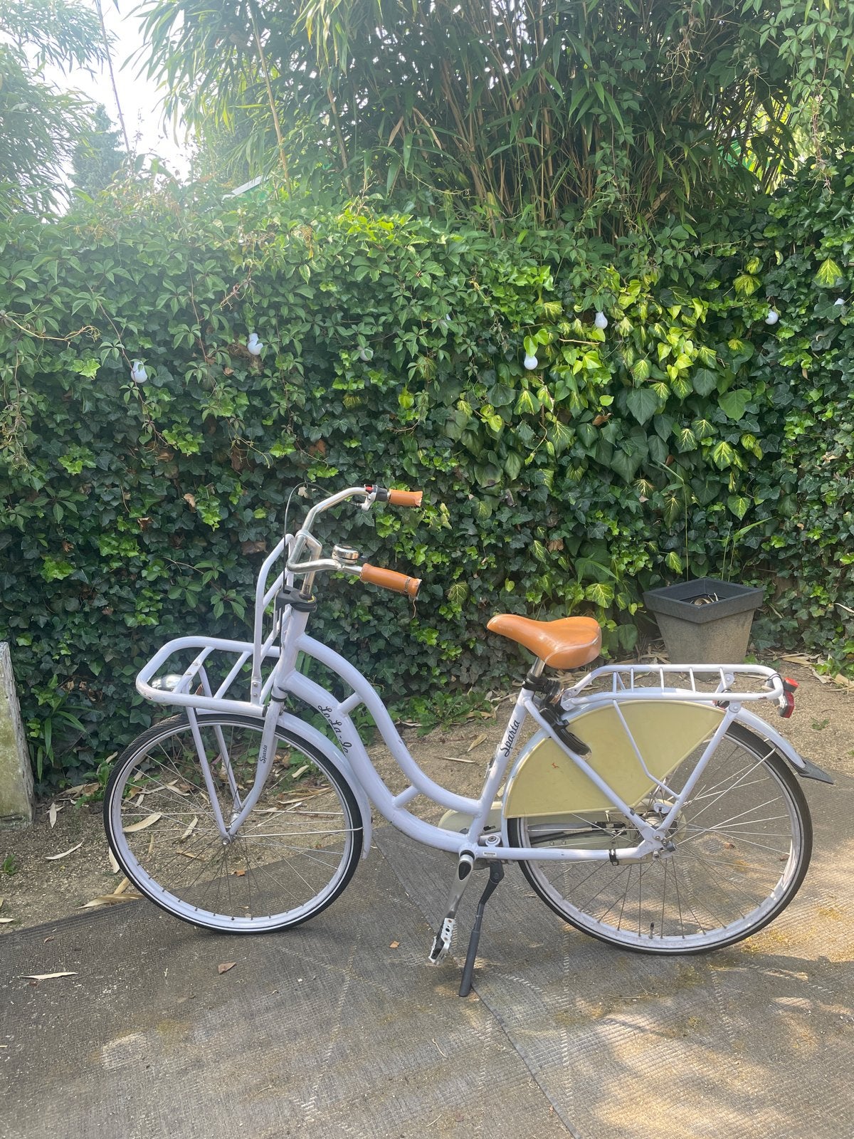 Sparta Lola Lo damesfiets met voordrager, Ophalen, Sparta, 50 tot 53 cm, Trommelrem