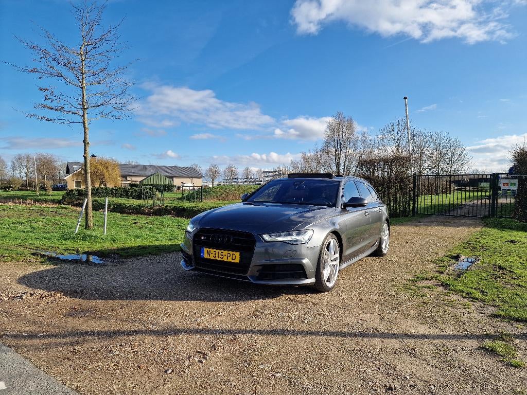 Audi S6 4.0 Tfsi 331KW Avant QUA S-tr 2017 Grijs, Auto's, Automaat, 1935 kg, 8 cilinders, 120 €/maand