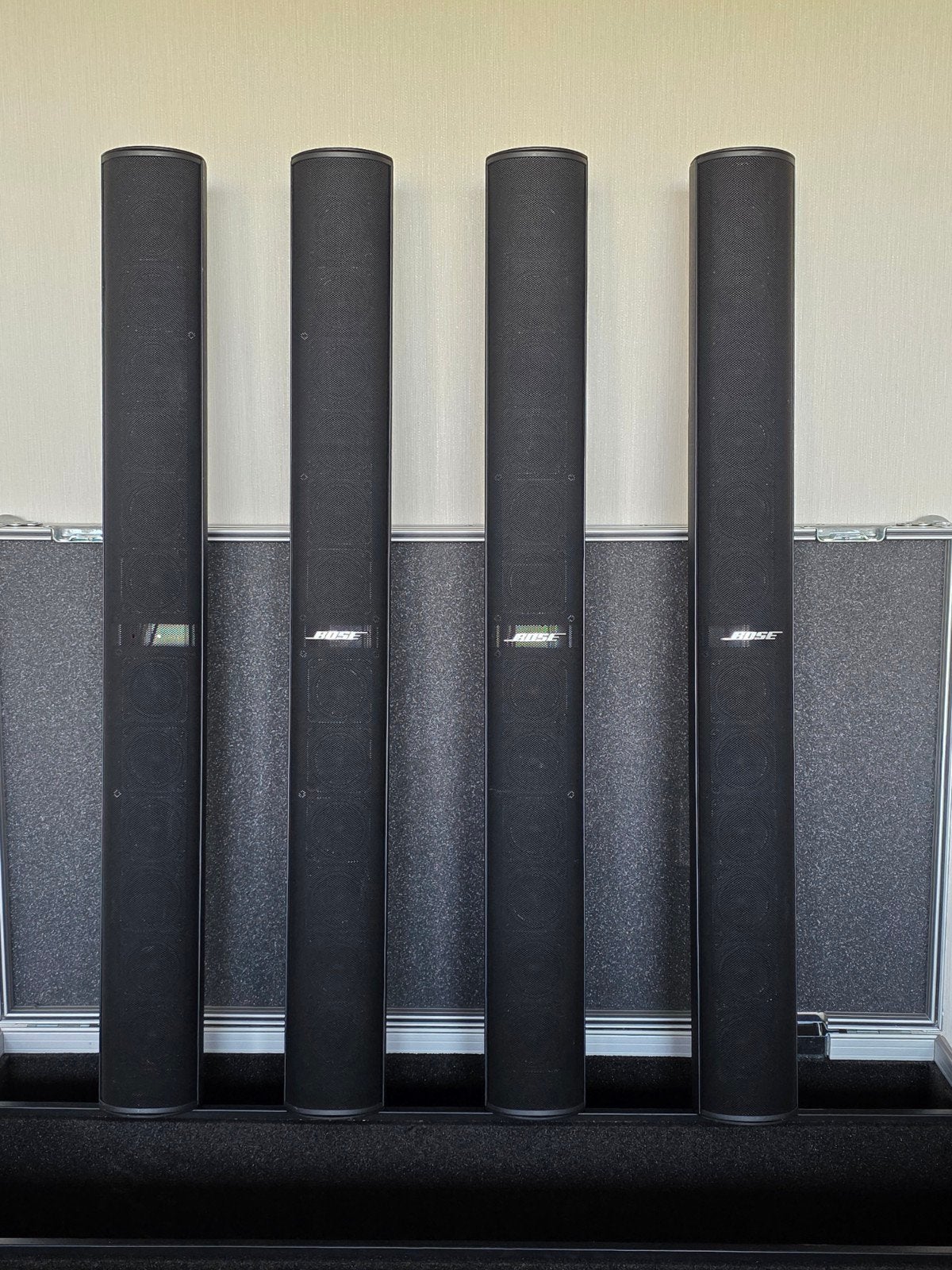 BOSE MA12 PANARAY LUIDSPREKERS 4 STUKS ALS NIEUW, Inclusief kabels, Speakerset, Zo goed als nieuw, Ophalen