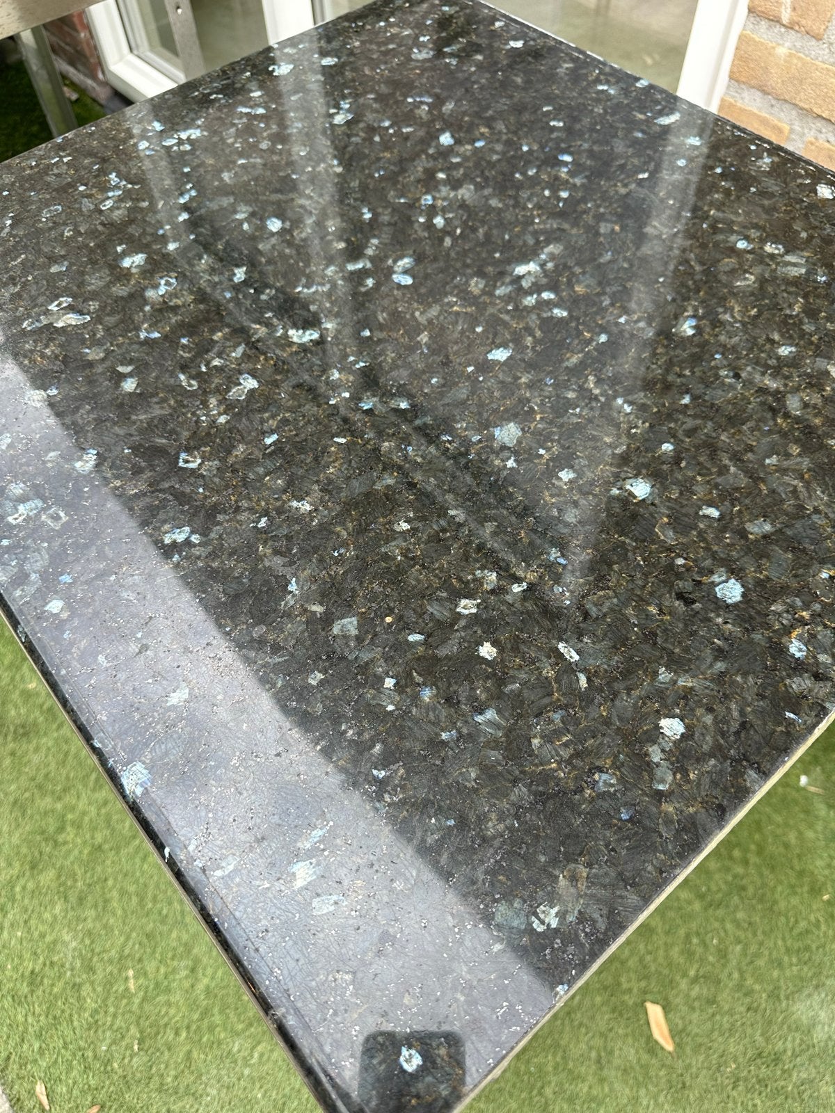 Natuursteen werkblad, keukenblad - Graniet Look, Tuin en Terras, Ophalen of Verzenden, Zo goed als nieuw, Terrastegels, Natuursteen