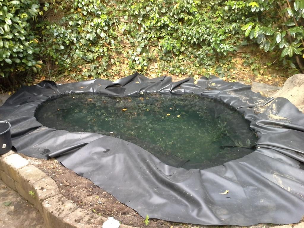 Vijverfolie en vijveraanleg materialen, Tuin en Terras, Vijvers, Ophalen, Gebruikt