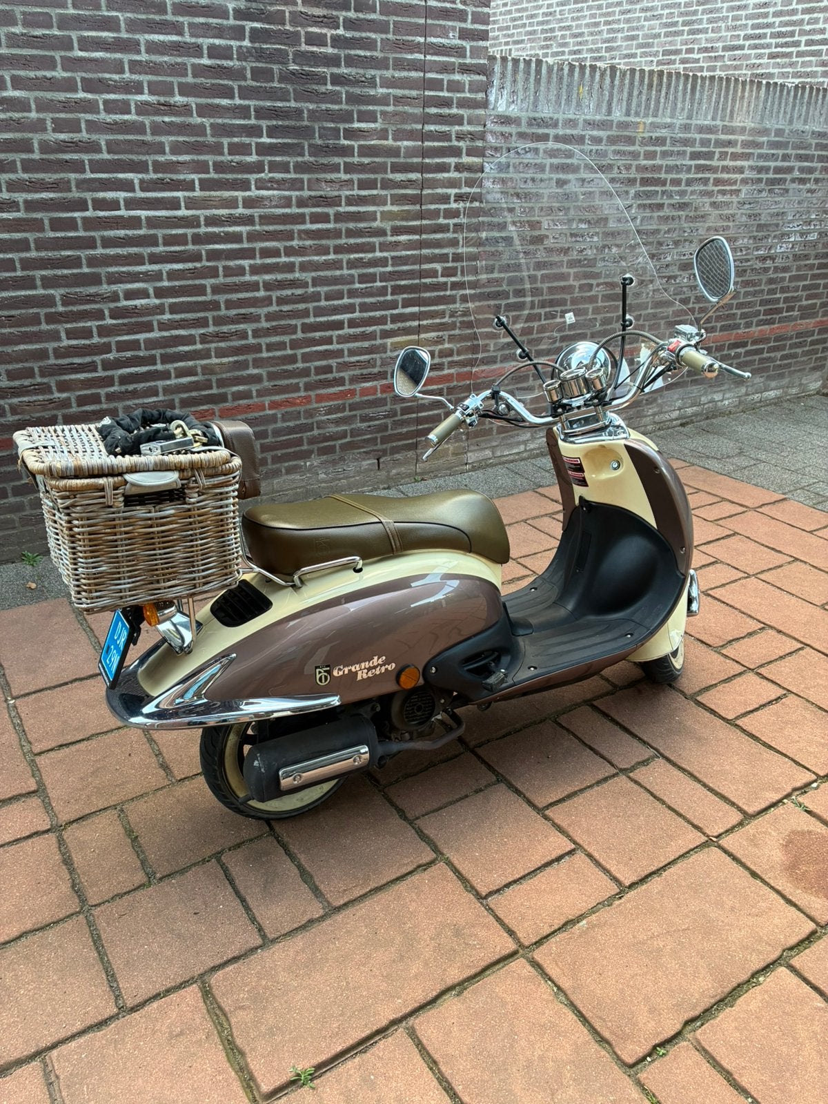 Btc Grande Retro scooter, Zo goed als nieuw, Benzine, Ophalen, Overige merken
