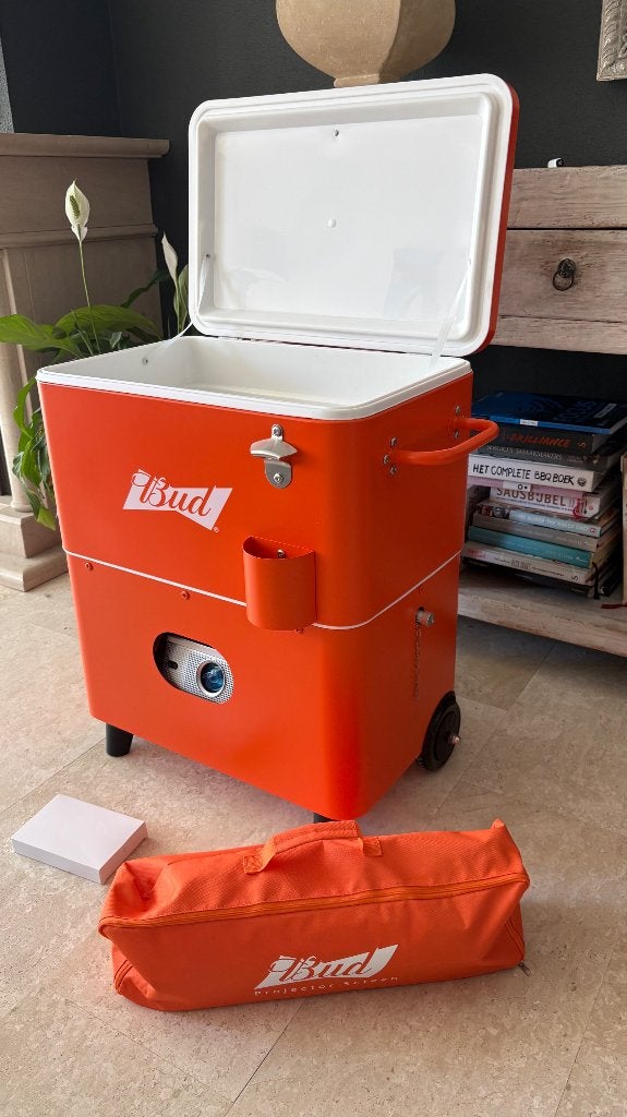 BUD cooler + beamer, Ophalen, Nieuw, Oranje