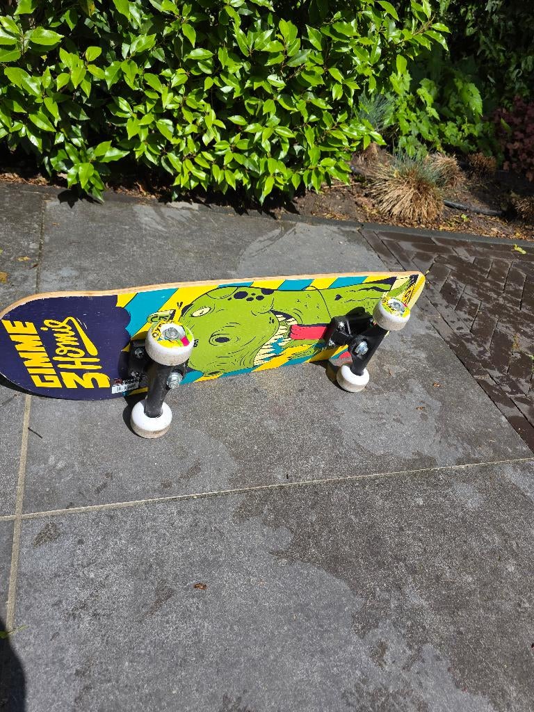 Skateboard Play 3 Dino - Oxelo, Ophalen, Gebruikt, Skateboard