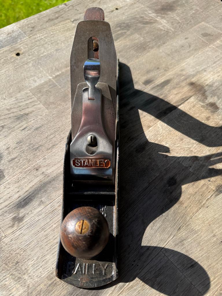 Vintage Stanley Bailey No. 5 schaaf - Made in England, Antiek en Kunst, Antiek | Gereedschap en Instrumenten, Ophalen of Verzenden