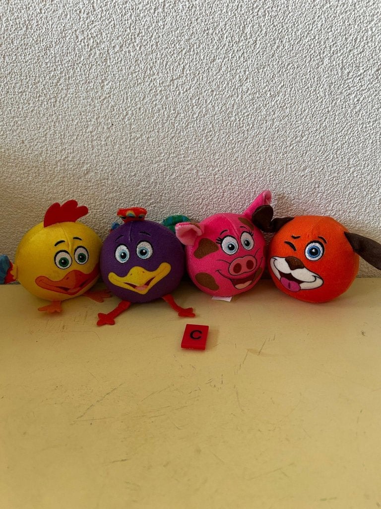 Lidl BoerderijMini pluche knuffels 4 stuks, Lidl Nederland GmbH, Ophalen of Verzenden, Lidl, Havenstraat 71, 1211 KH Hilversum, Nederland