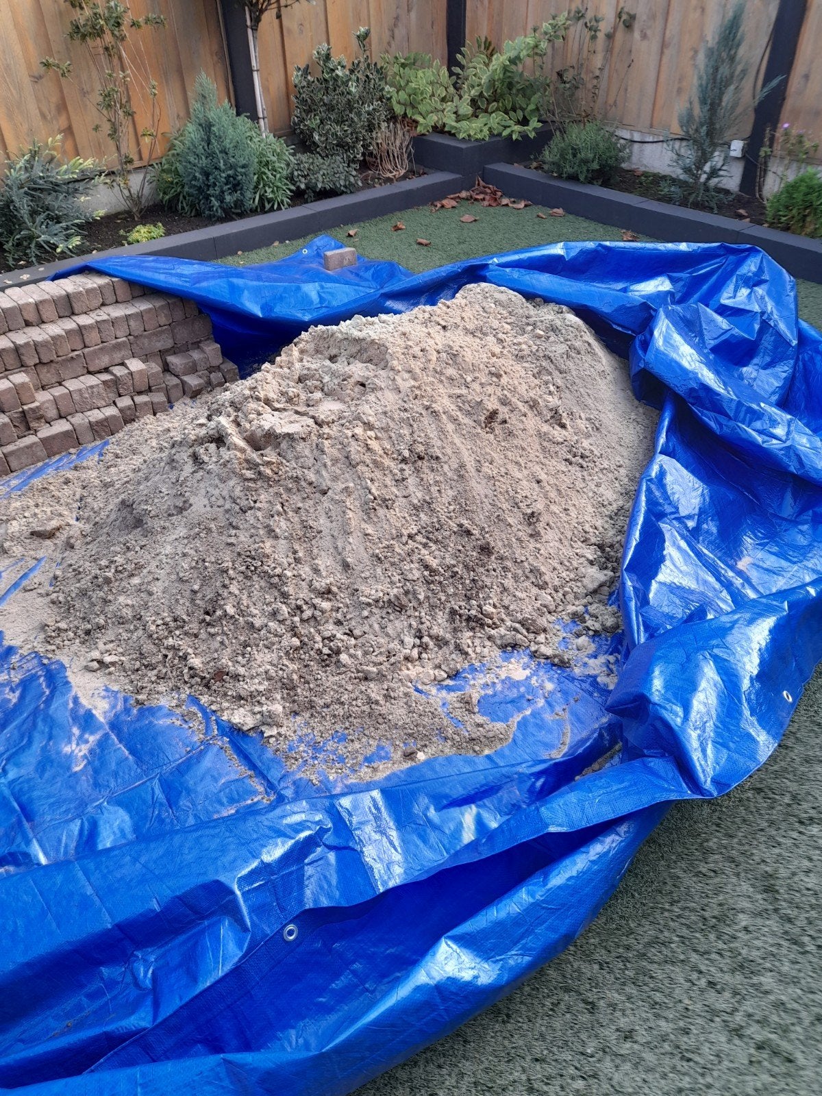 geelzand gratis, Tuin en Terras, Ophalen, Gebruikt