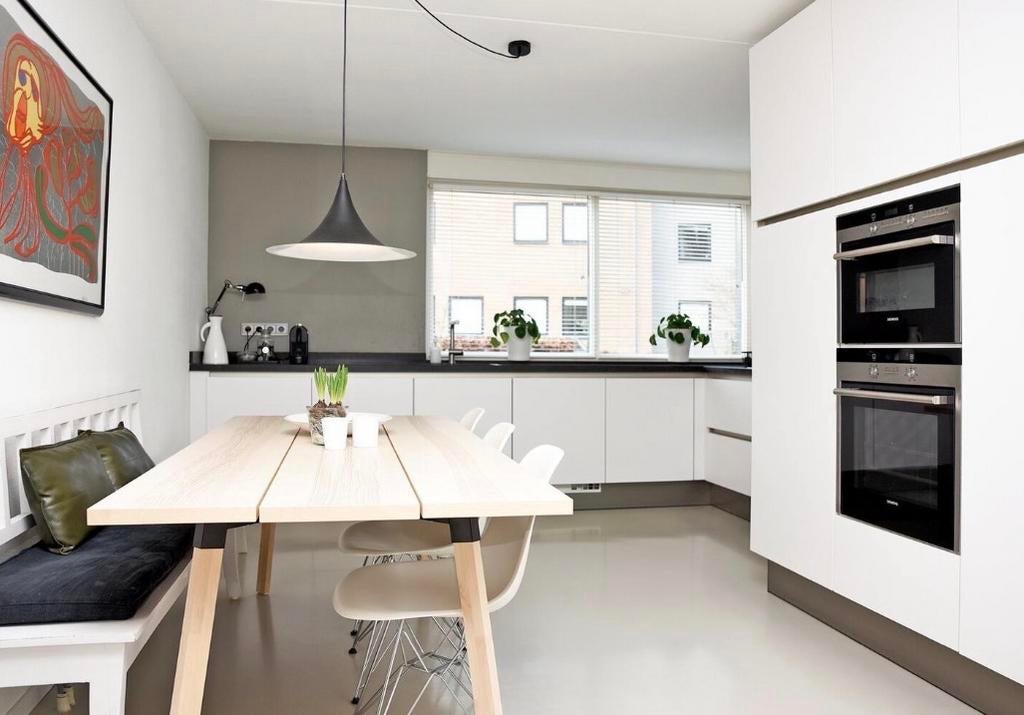 HAY voor IKEA Ypperlig eettafel 200x90 cm, Huis en Inrichting, Ophalen, Gebruikt, Grenenhout, 200 cm of meer