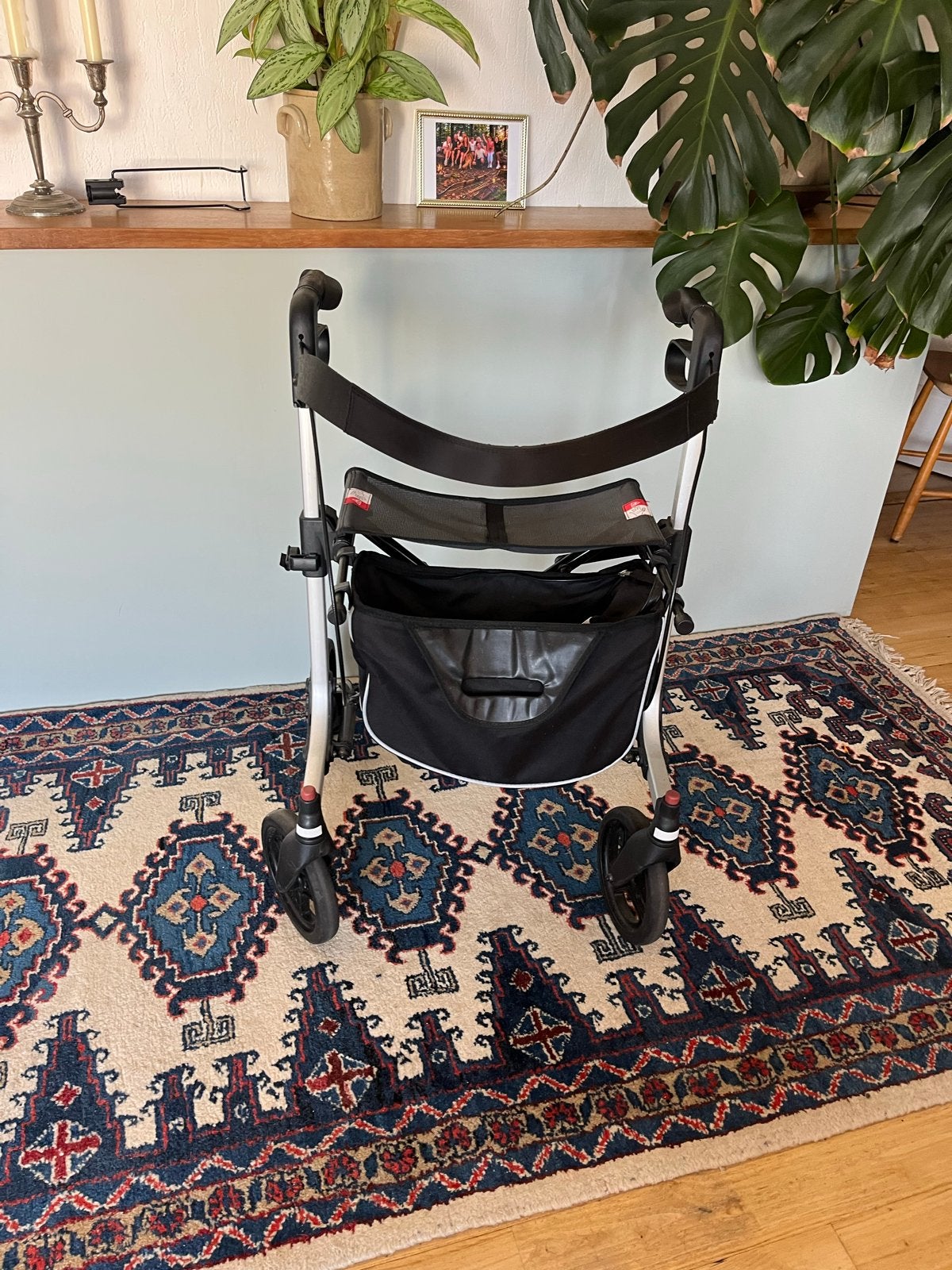 Mooie rollator te koop, Diversen, Rollators, Ophalen, Opvouwbaar, Zo goed als nieuw