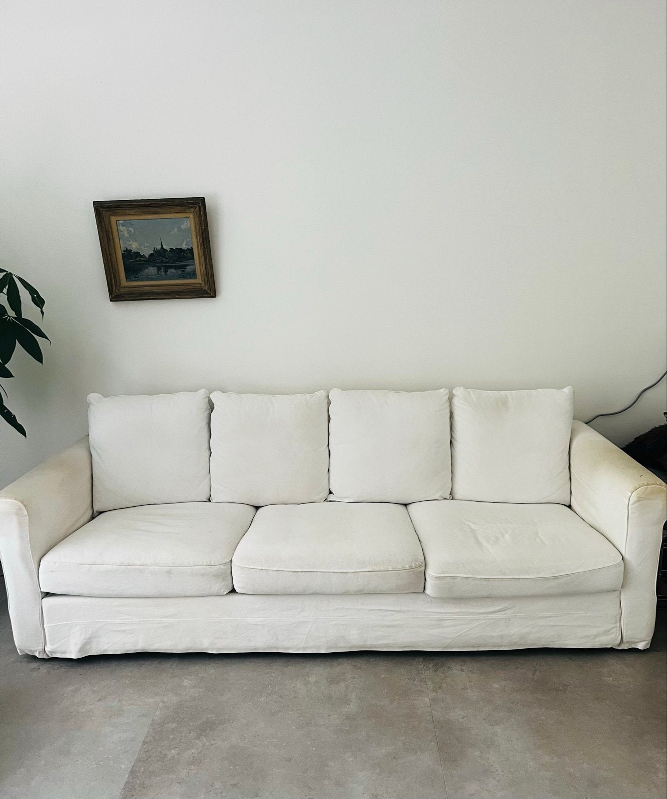 IKEA Grönlid 3-persoonsbank - hoezen wasbaar, Ophalen, Gebruikt, Driepersoons, 75 tot 100 cm