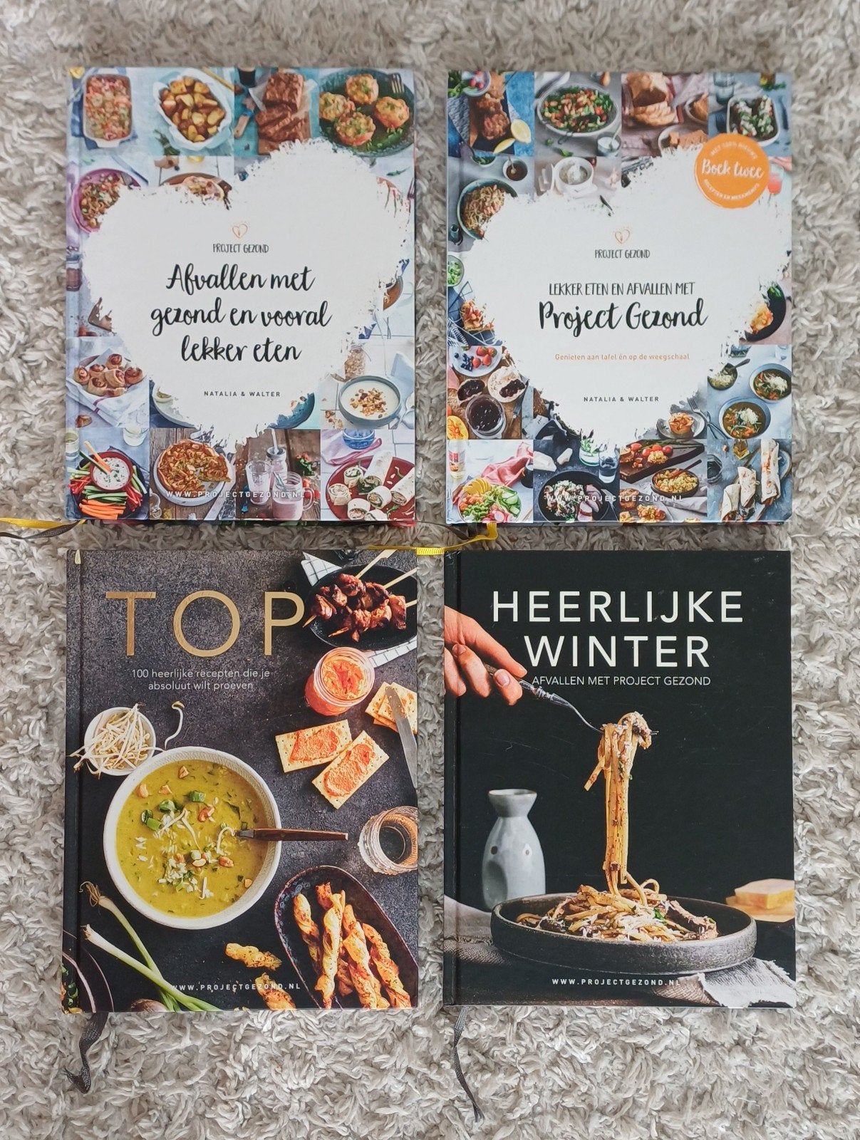 Project Gezond bundel (4 boeken), Boeken, Ophalen of Verzenden, Zo goed als nieuw, Natalia Rakhorst; Walter Rakhorst, Gezond koken