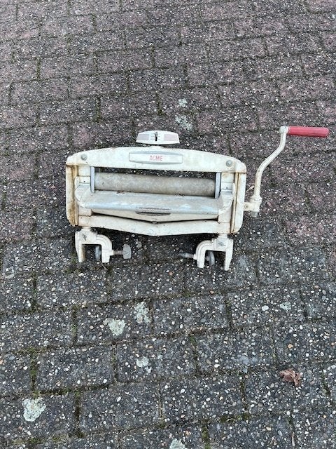 Antieke Wasmangel/wringer. Zie foto's, Ophalen, Overige typen