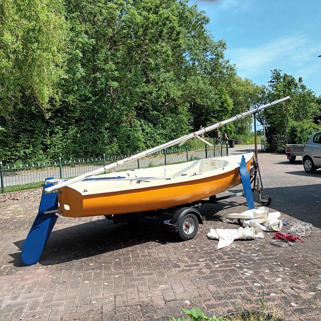 FJ Flying Junior, Alpa, incl. wegtrailer t.e.a.b., Ophalen, Gebruikt, Minder dan 15 m², Overige typen
