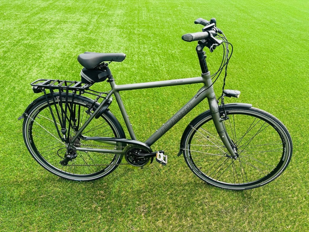 Jan Janssen trans alpine herenfiets toerfiets, 28 inch, Gebruikt, Velgrem, Niet ingevuld