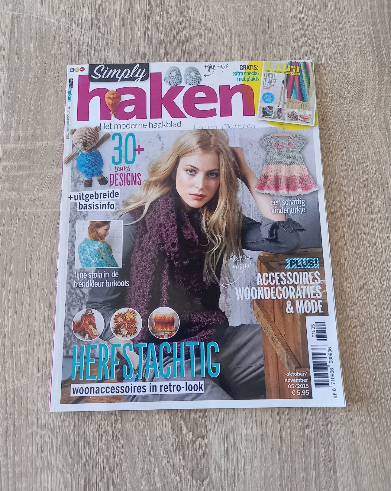 Simply Haken Magazine - Herfsteditie, Hobby en Vrije tijd, Breien en Haken, Ophalen of Verzenden, Gebruikt, Haken, Patroon of Boek