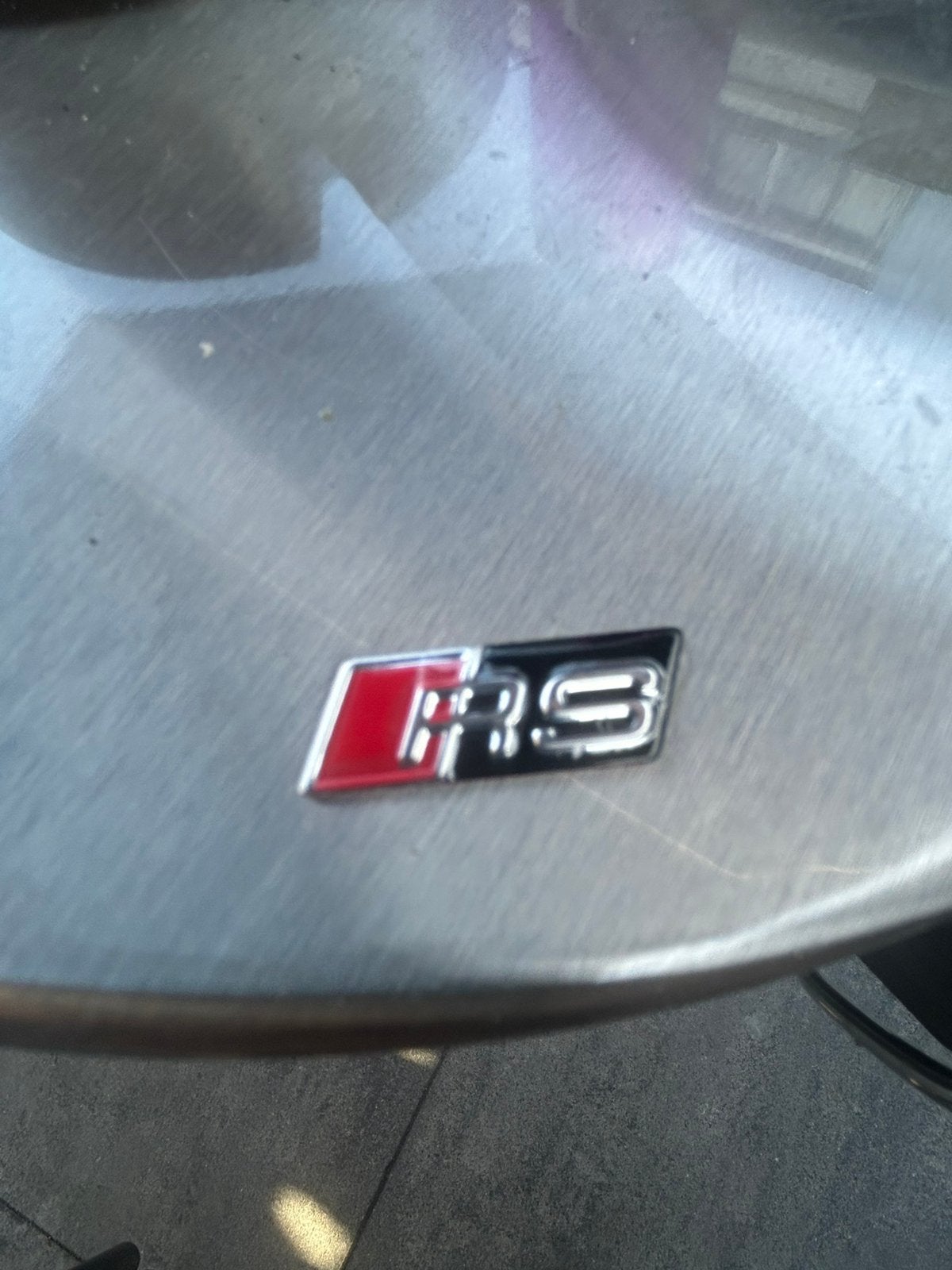 RS logo stuur, Ophalen of Verzenden, Zo goed als nieuw