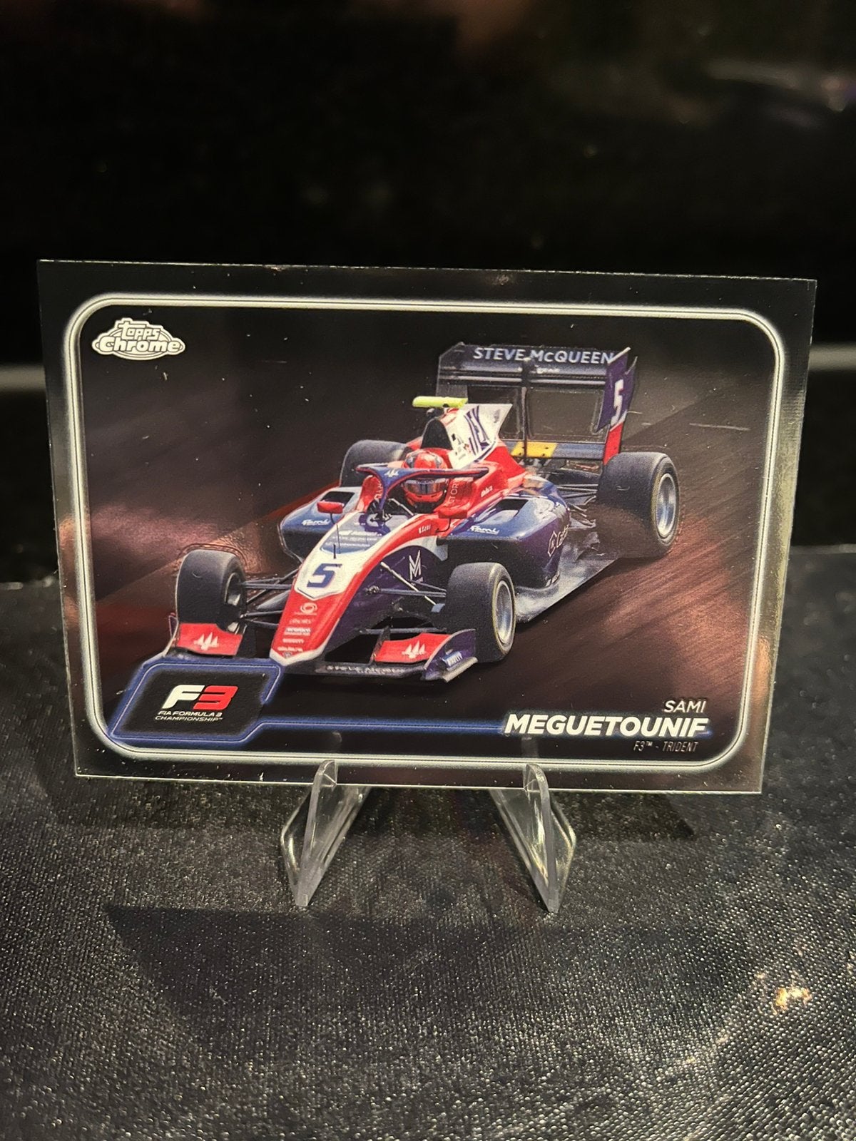 Topps Chrome F3 Sami Meguetounif, Ophalen of Verzenden, Zo goed als nieuw, Auto's