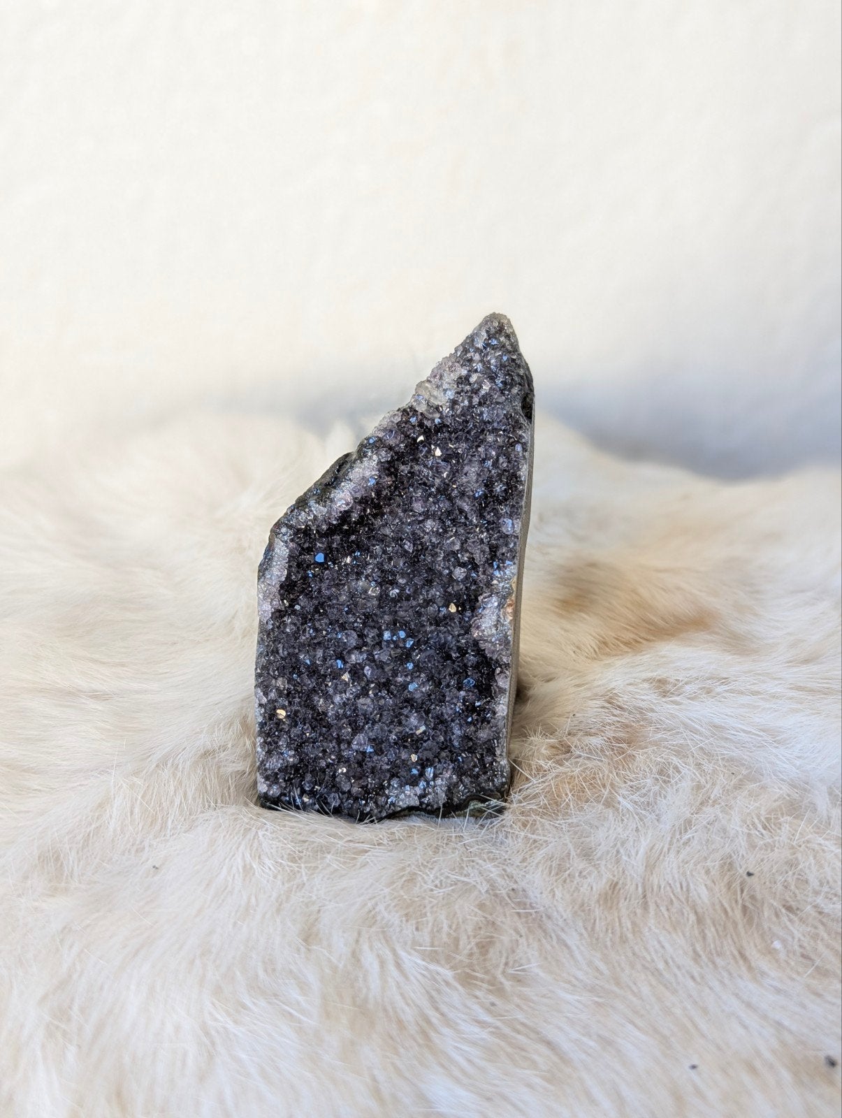 Zwarte Druzy Amethist, Ophalen of Verzenden
