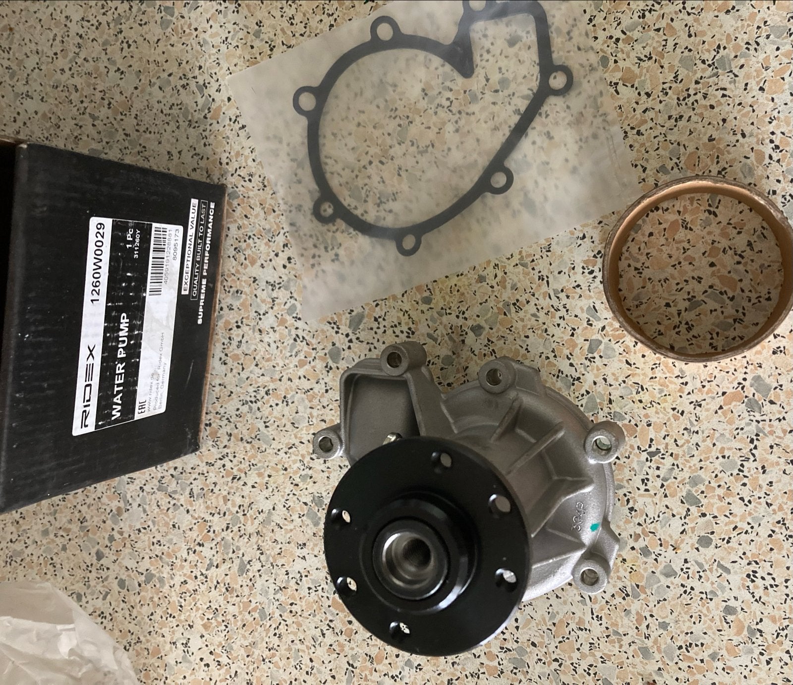 RIDEX Waterpomp 1260W0029 Mercedes-Benz & SsangYong, Ophalen of Verzenden, Nieuw, Mercedes-Benz