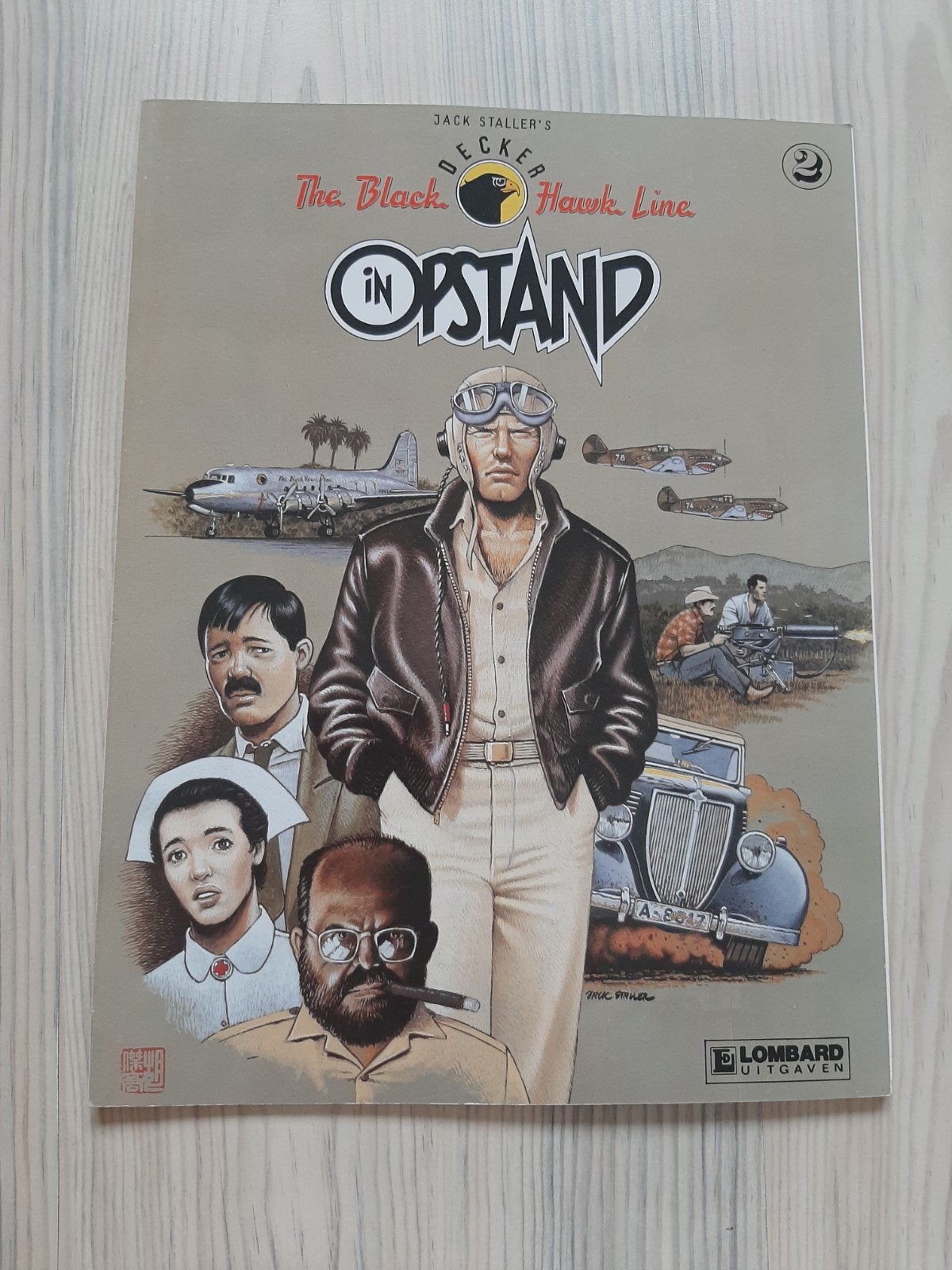 The Black Hawk Line: In Opstand - Jack Staller stripboek, Eén stripboek, Ophalen of Verzenden, Gelezen, Jack Staller