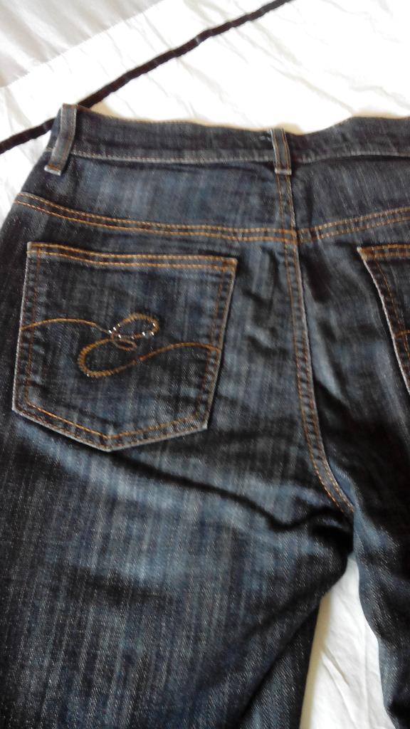 Escada Sport Jeans donkerblauw katoen maat 38, Blauw, Ophalen of Verzenden, Zo goed als nieuw, W30 - W32 (confectie 38/40)