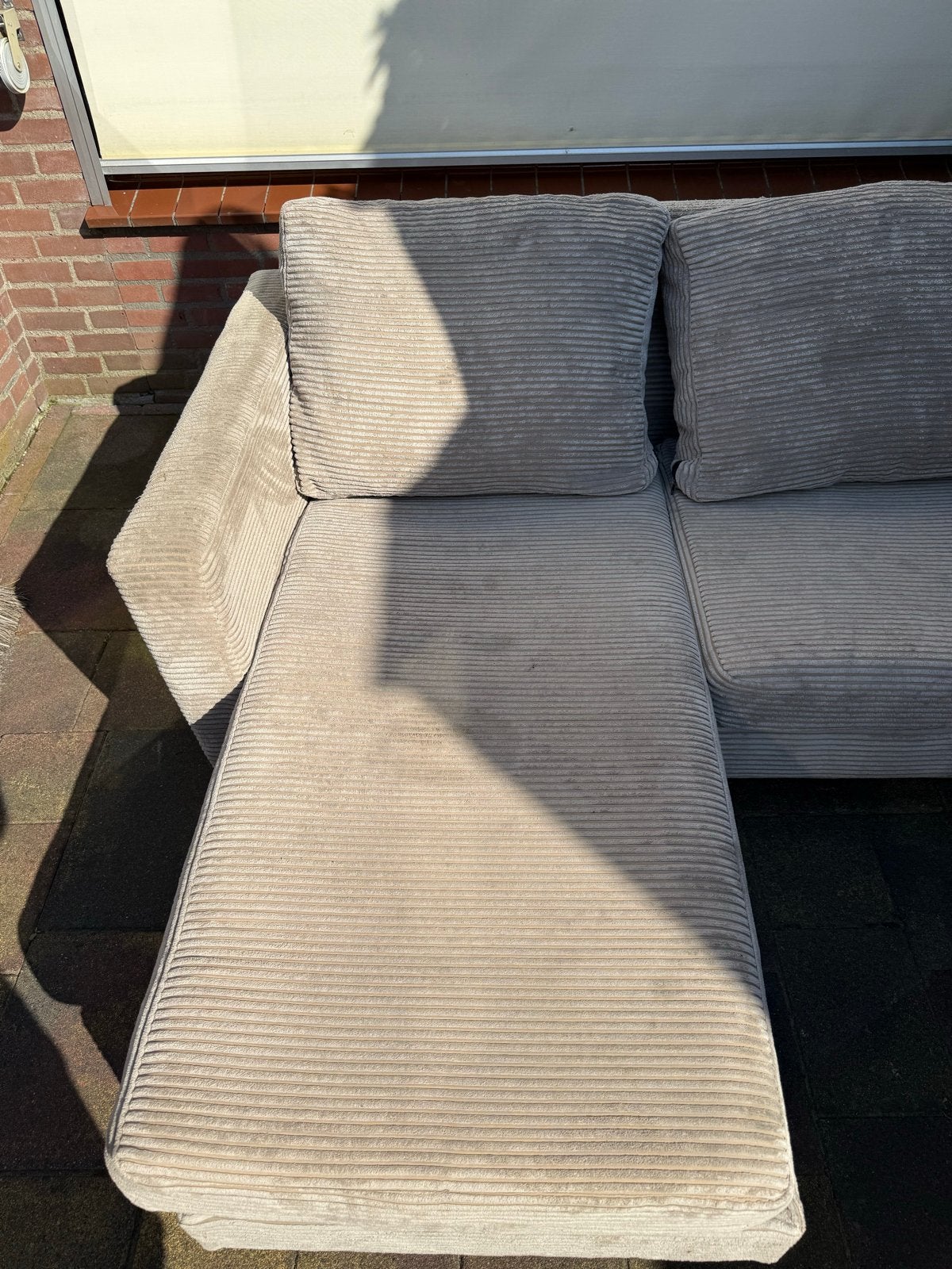 Hoekbank van Leen Bakker, Ophalen, Gebruikt, 100 tot 125 cm, Hoekbank