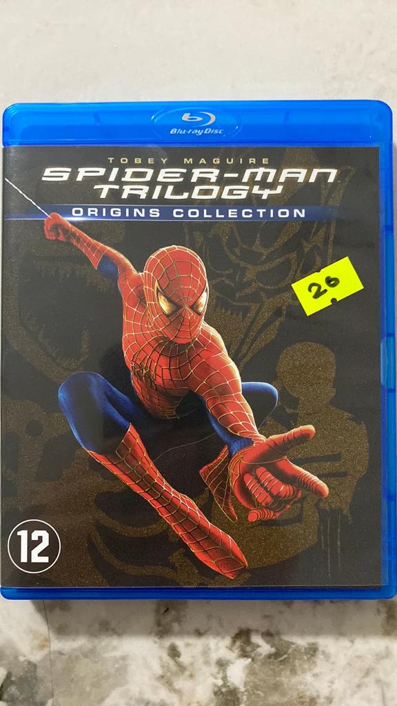 Spider-man trilogy blu ray NL versie, Cd's en Dvd's, Blu-ray, Ophalen of Verzenden, Zo goed als nieuw, Actie