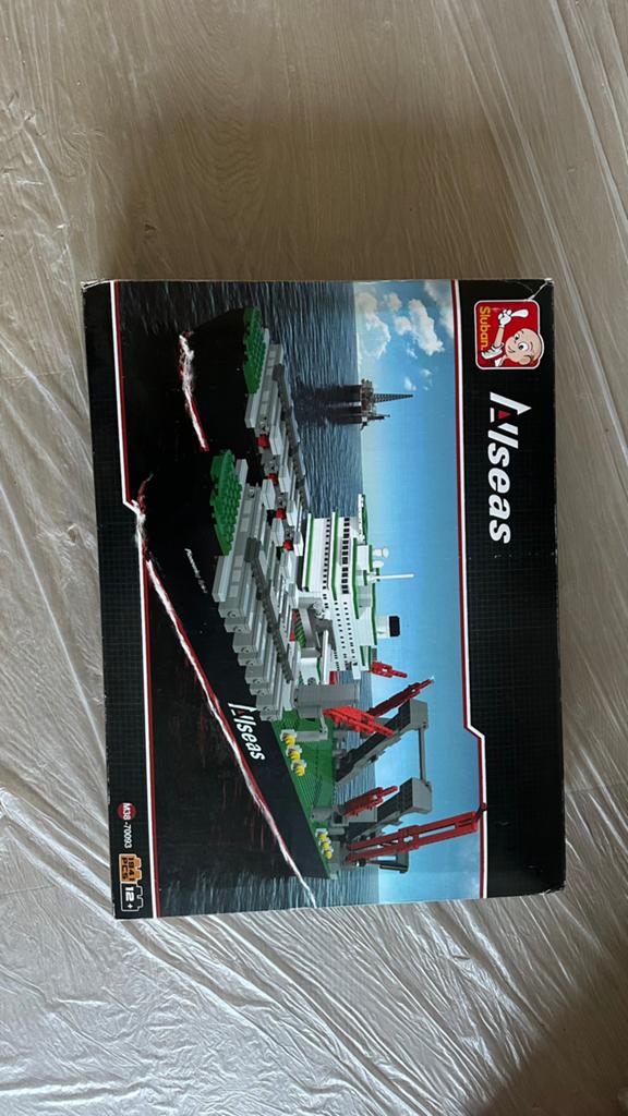 LEGO Sluban Pioneering Spirit - Grootste schip ter wereld, Ophalen of Verzenden, Gebruikt, Overige merken