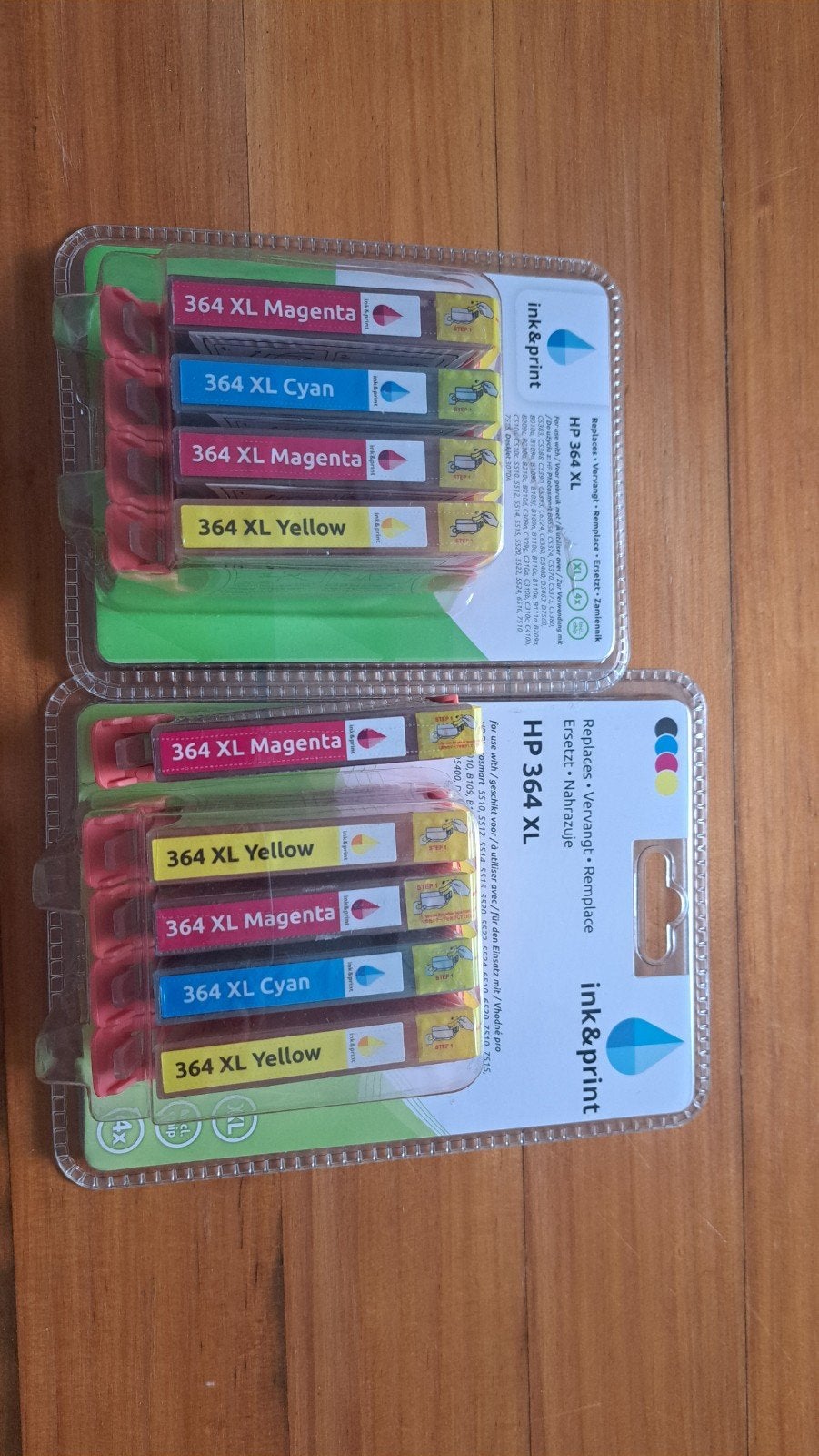 HP 364 XL Inktpatronen - Magenta, Cyaan, Geel, Ophalen