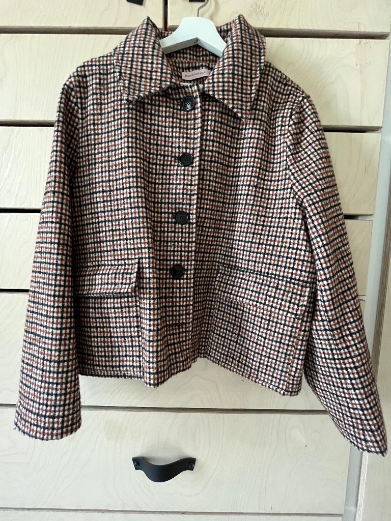 Leuke jasje Studio Anneloes, maat xxl, ruitje, Maat 46/48 (XL) of groter, Ophalen of Verzenden, Zo goed als nieuw, Jasje