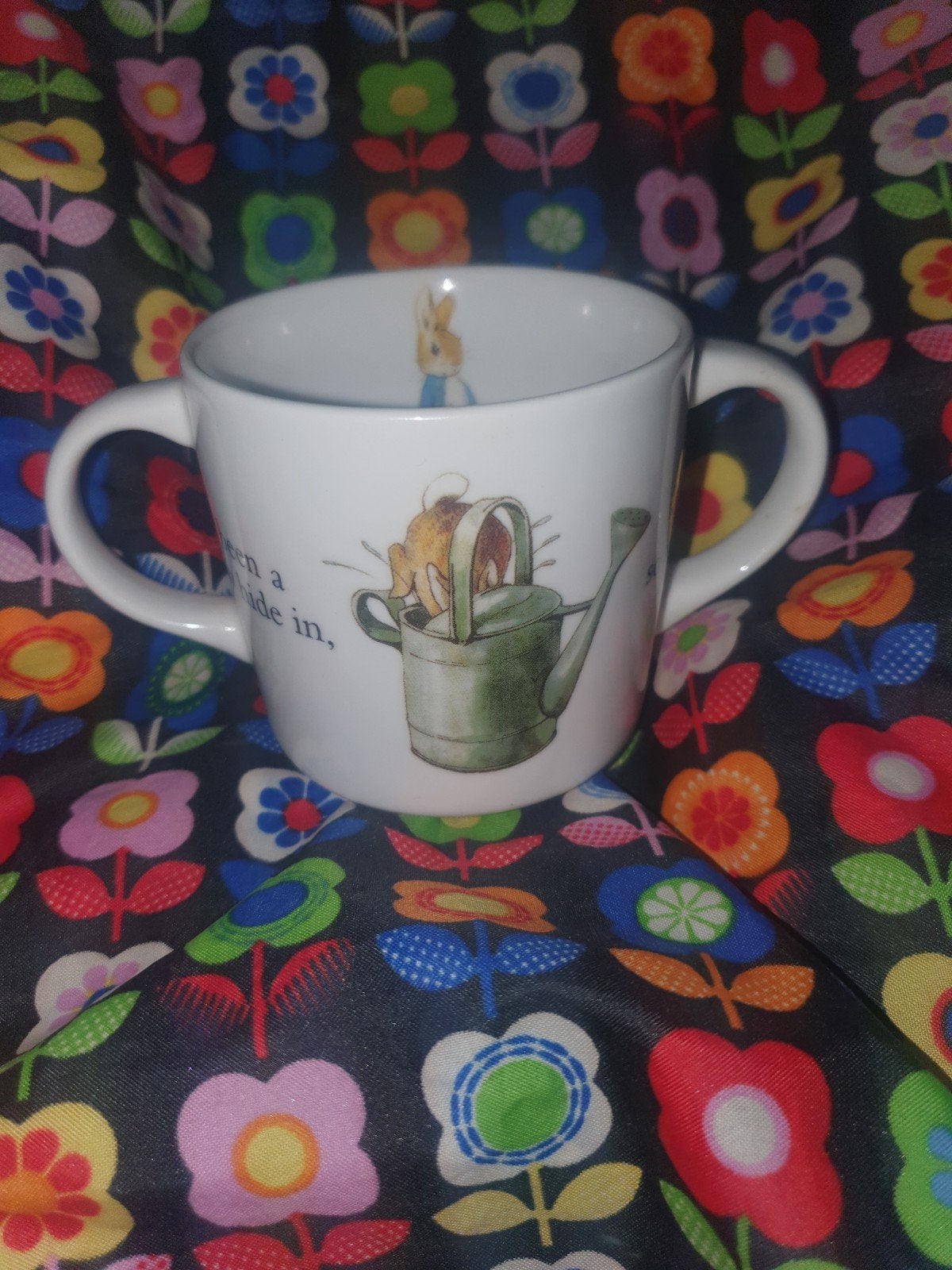 Peter Rabbit Wedgwood, Huis en Inrichting, Ophalen, Zo goed als nieuw, Porselein, Kop(pen) en/of Schotel(s)