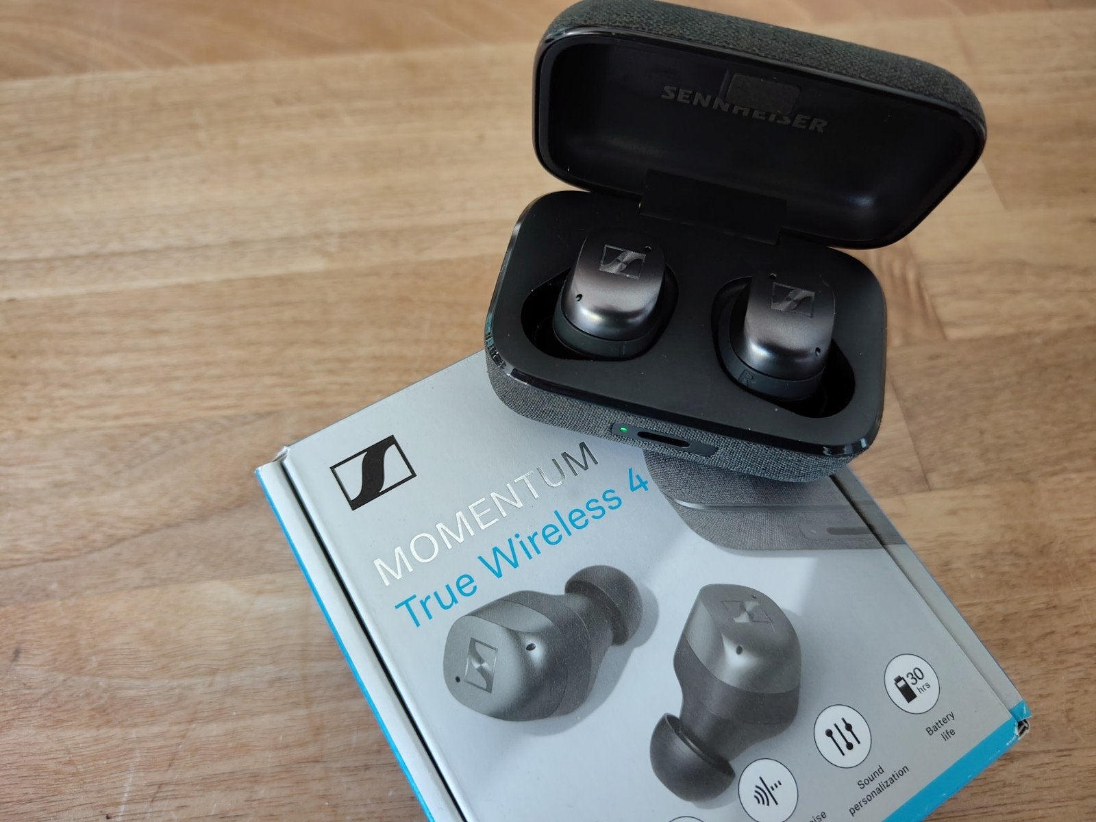 Sennheiser Momentum True Wireless 4, Sennheiser, Zwart, In gehoorgang (in-ear), Bluetooth