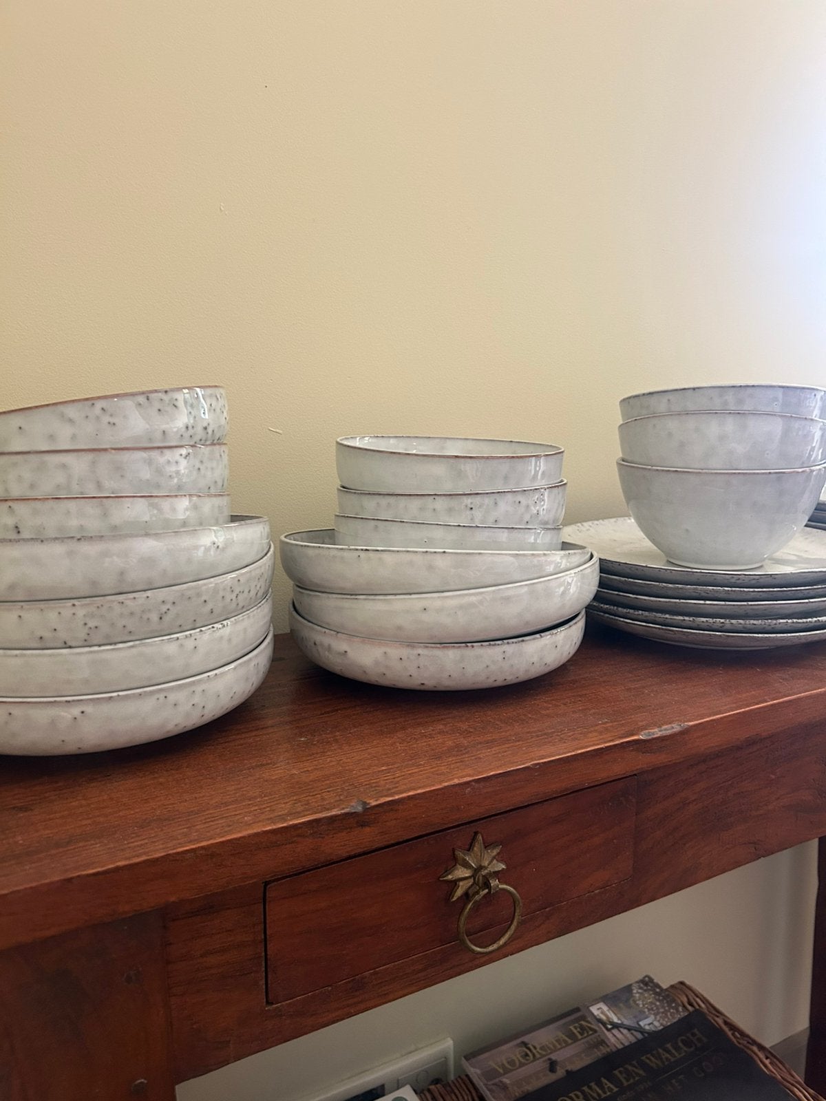 Broste Copenhagen Nordic Sand servies. Ook los te verkrijgen, Overige merken, Klassiek, Ophalen of Verzenden, Zo goed als nieuw