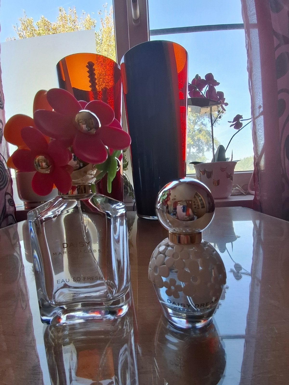 Marc Jacobs Daisy parfumflessen (leeg) - 30ml & 75ml, Verzenden, Zo goed als nieuw