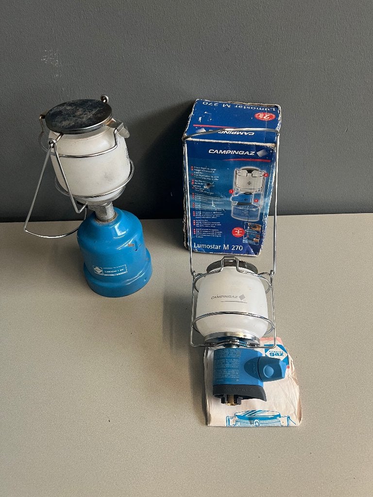 Campingaz lampen Lumostar 2 stuks, Ophalen of Verzenden