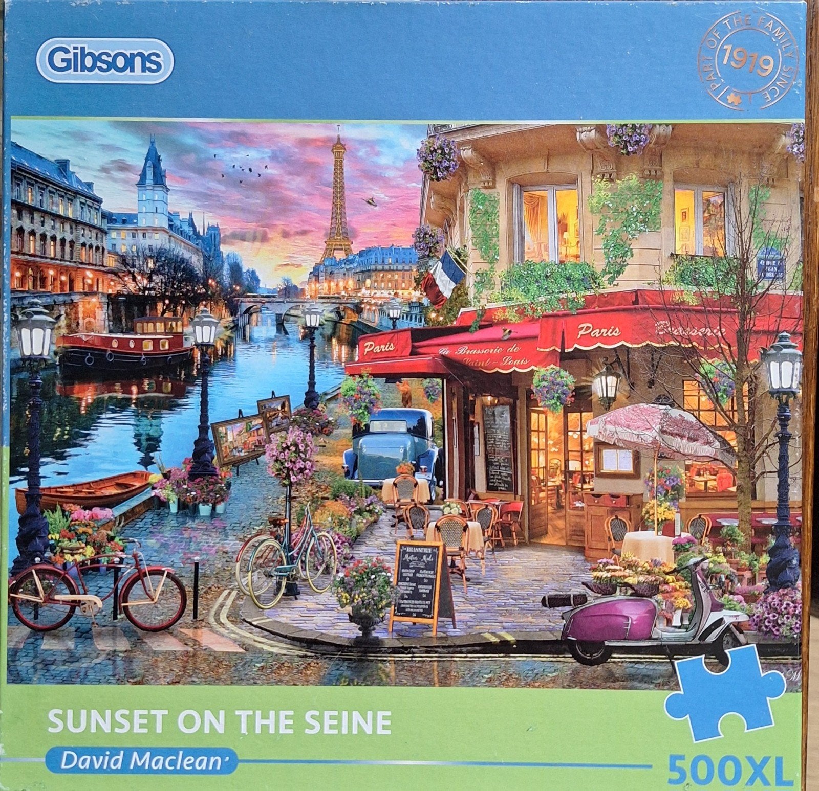 500 XL puzzel. €9,00 p.st, Ophalen of Verzenden, 500 t/m 1500 stukjes, Zo goed als nieuw
