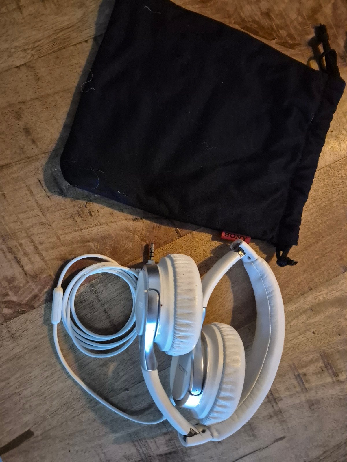 Sony koptelefoon MDR-10RC, Ophalen of Verzenden, Zo goed als nieuw, Wit, Draagtas/etui
