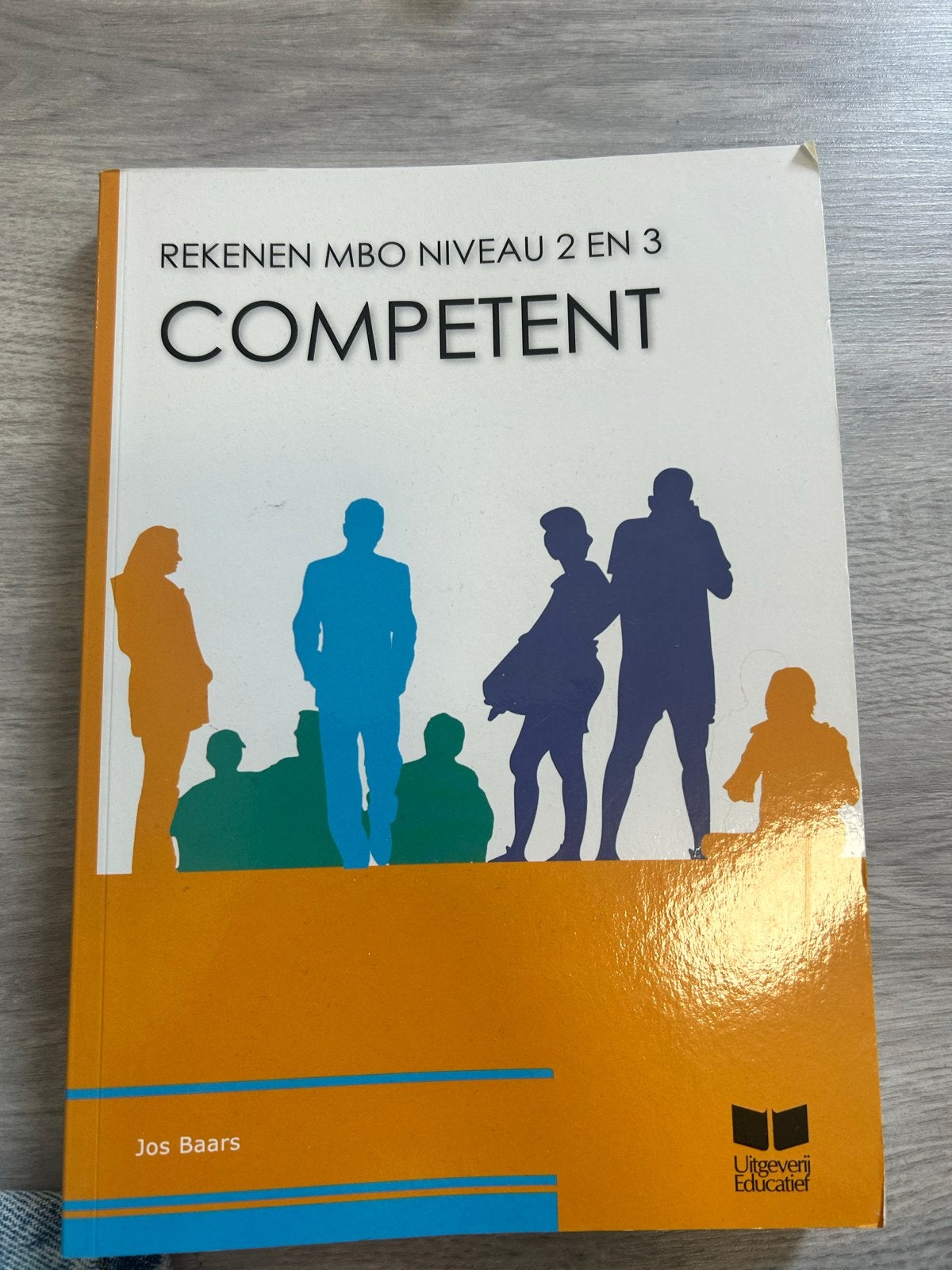 Competent Rekenen MBO Niveau 2 en 3 - Jos Baars, Ophalen of Verzenden, Zo goed als nieuw, MBO