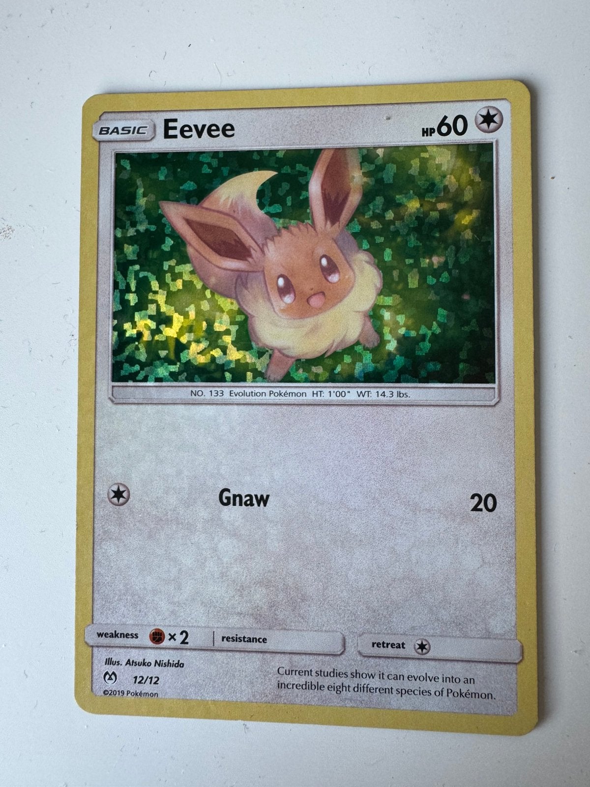 Pokemon eevee - McDonald’s sun & moon promo 12/12 - 2019, Verzenden, Zo goed als nieuw