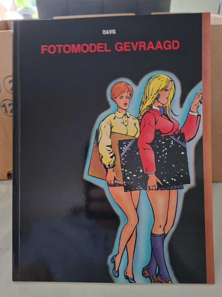Fotomodel Gevraagd - Davis Stripboek, Boeken, Stripboeken, Eén stripboek, Verzenden, Gelezen, Davis