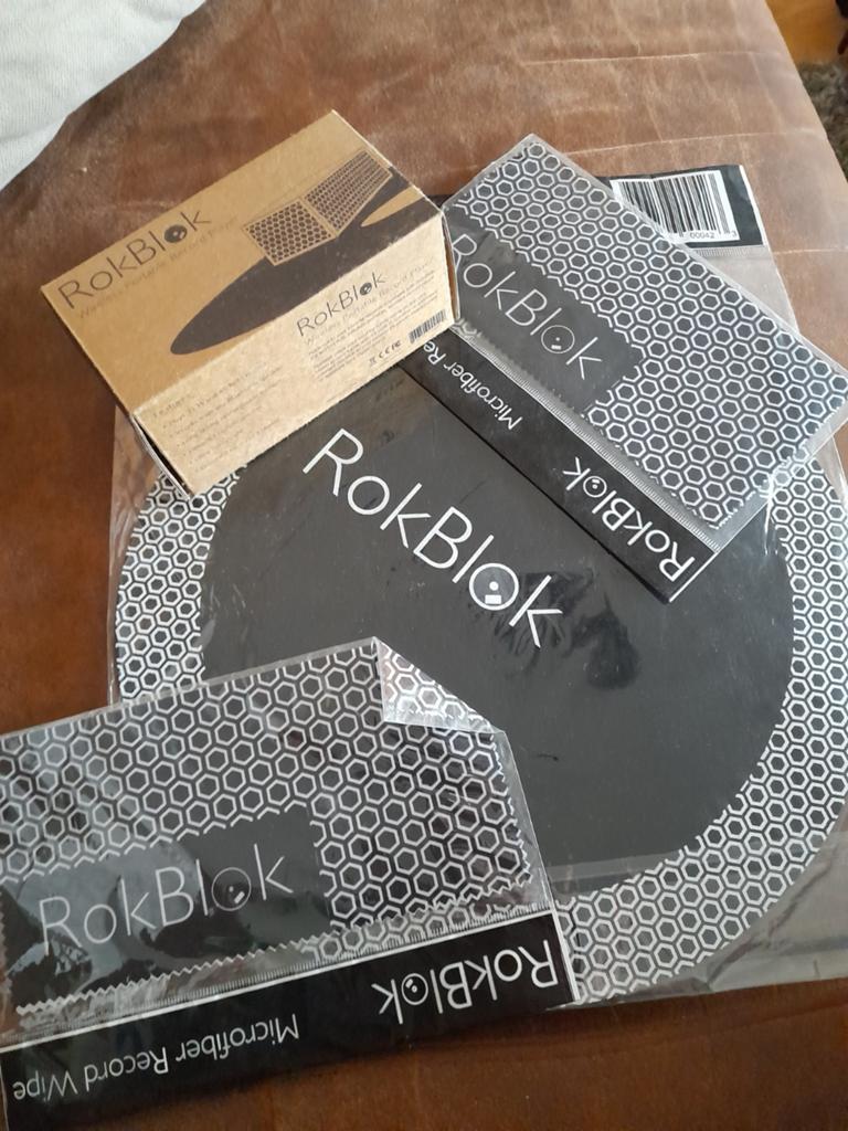 RokBlok Draadloze Draagbare Platenspeler met Accessoires, Ophalen of Verzenden