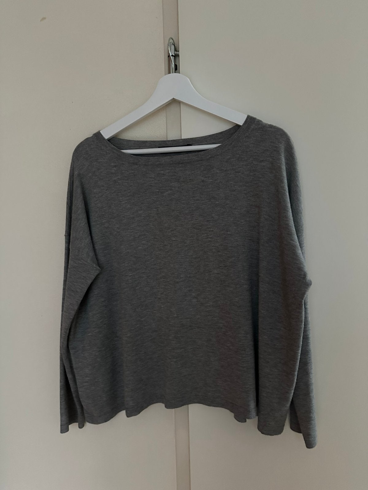 Max Mara Weekend grijze trui maat 40, Ophalen of Verzenden, Zo goed als nieuw, Maat 38/40 (M), Grijs