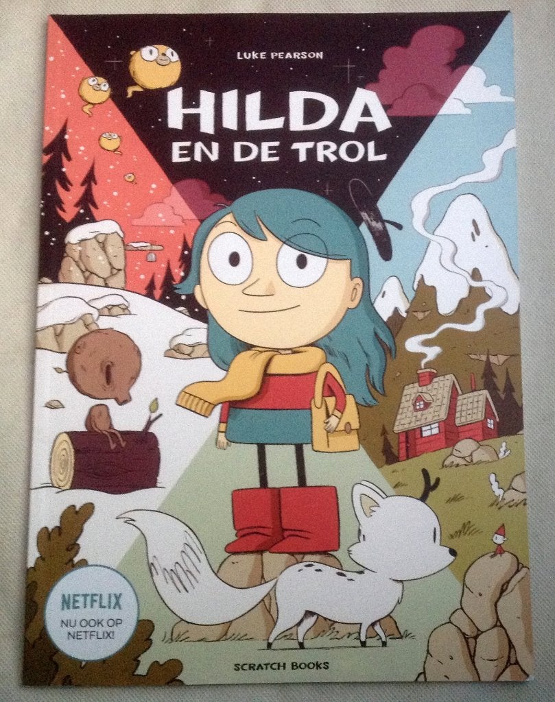 Hilda en de trol, Boeken, Eén stripboek, Verzenden, Zo goed als nieuw, Luke Pearson