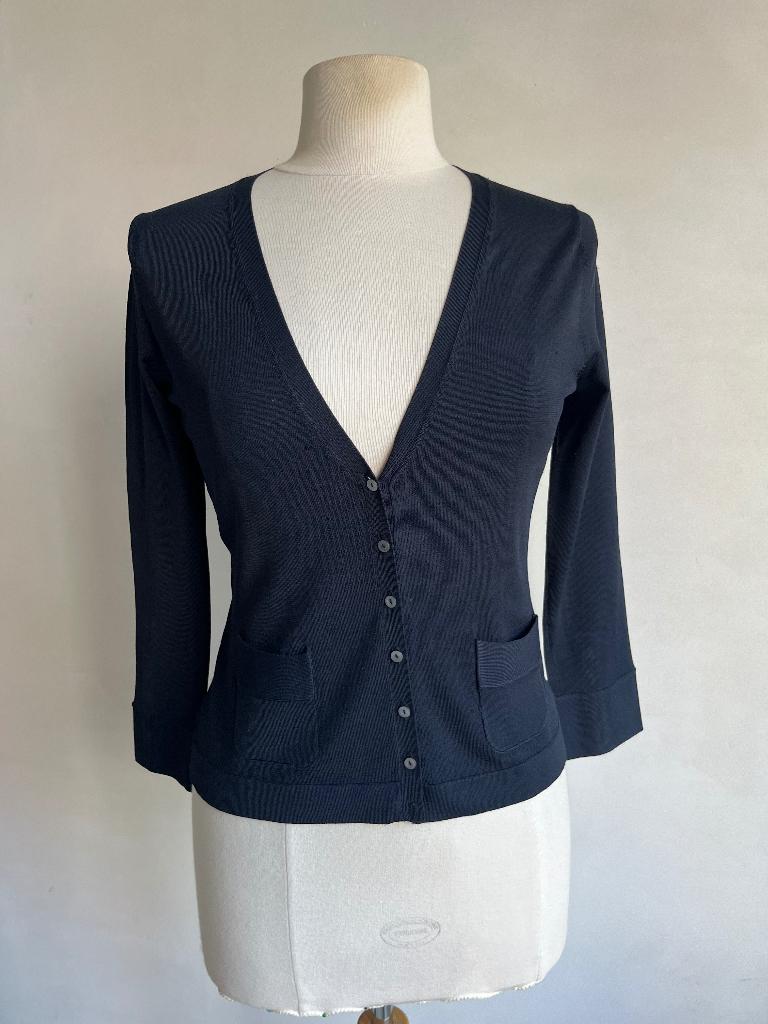 purdey vestje maat s donkerblauw, Kleding | Dames, Zo goed als nieuw, Purdey, Maat 36 (S), Verzenden