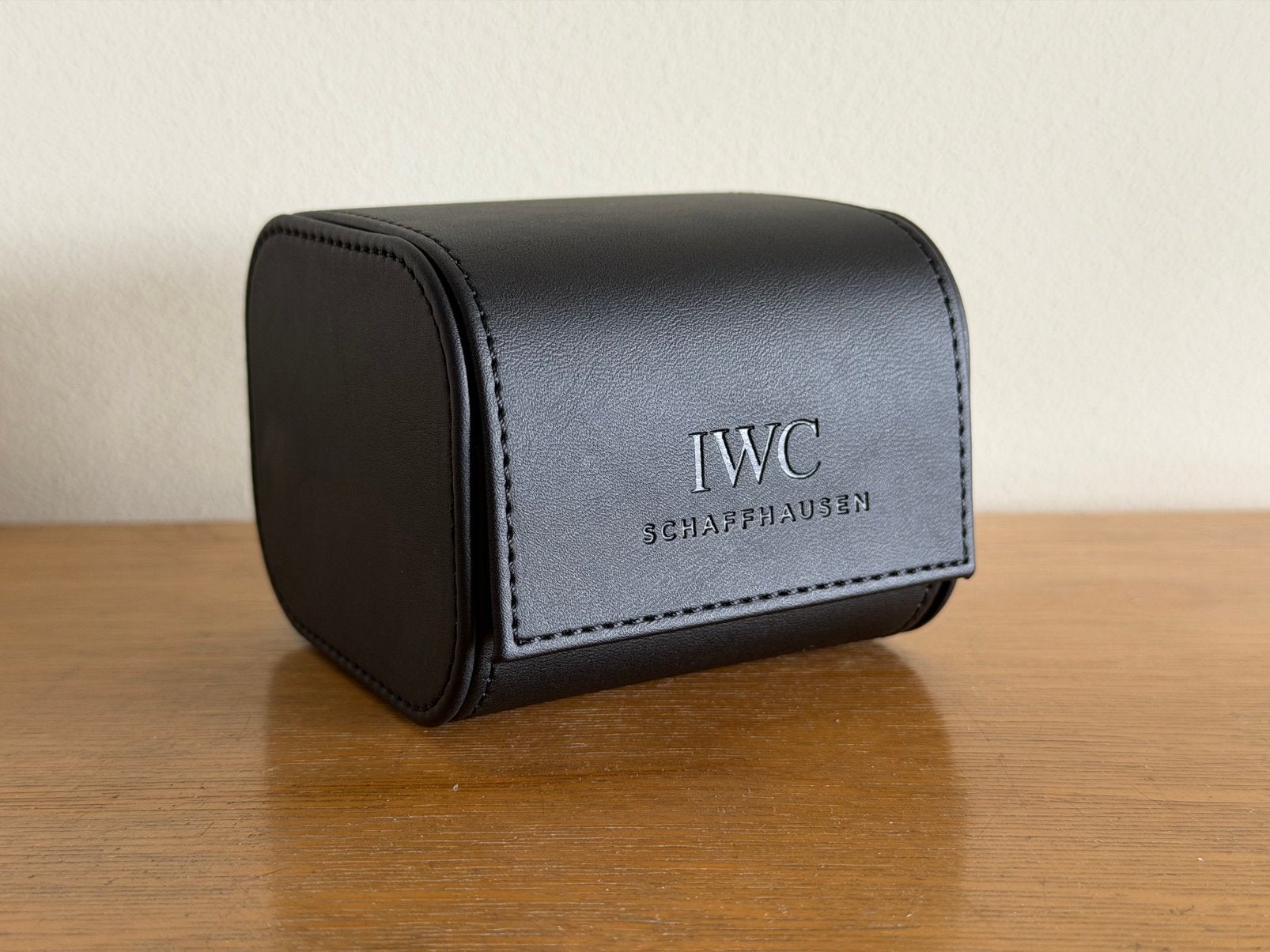 IWC horloge doos / reisetui, Ophalen of Verzenden, Nieuw, Zwart