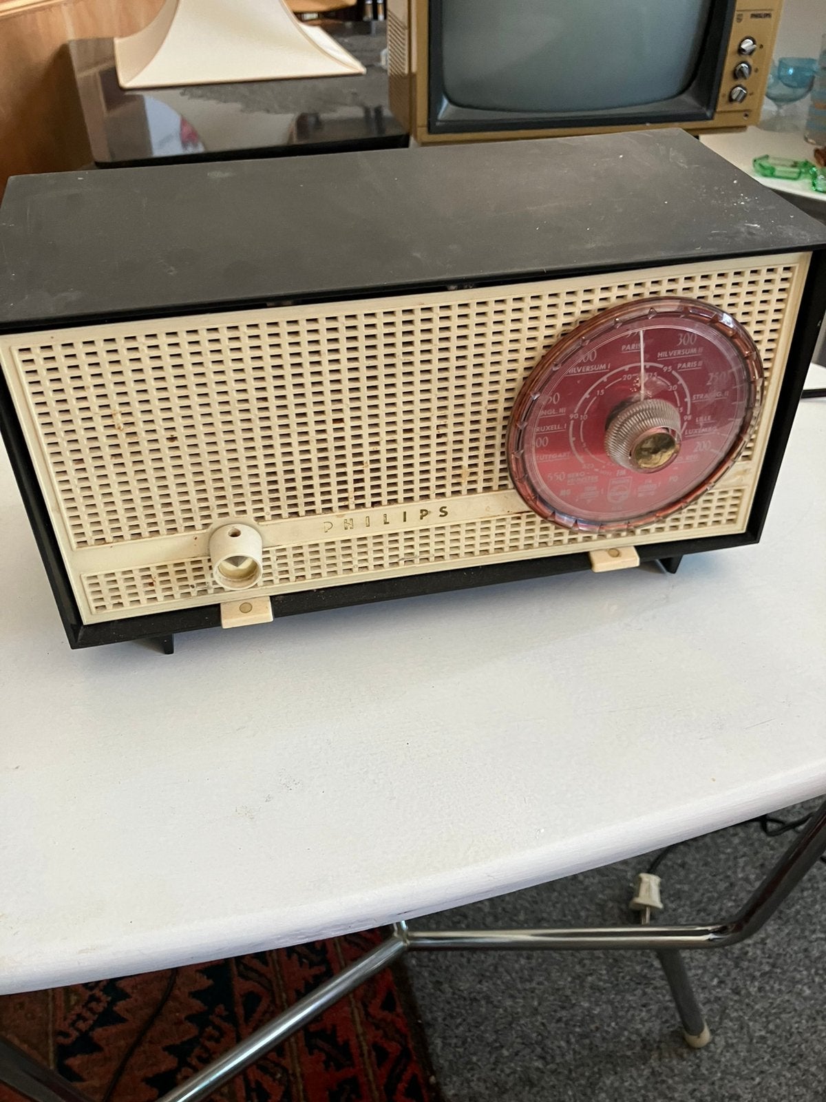 Oude vintage Phillips  radio. Jaren 50/60., Ophalen of Verzenden